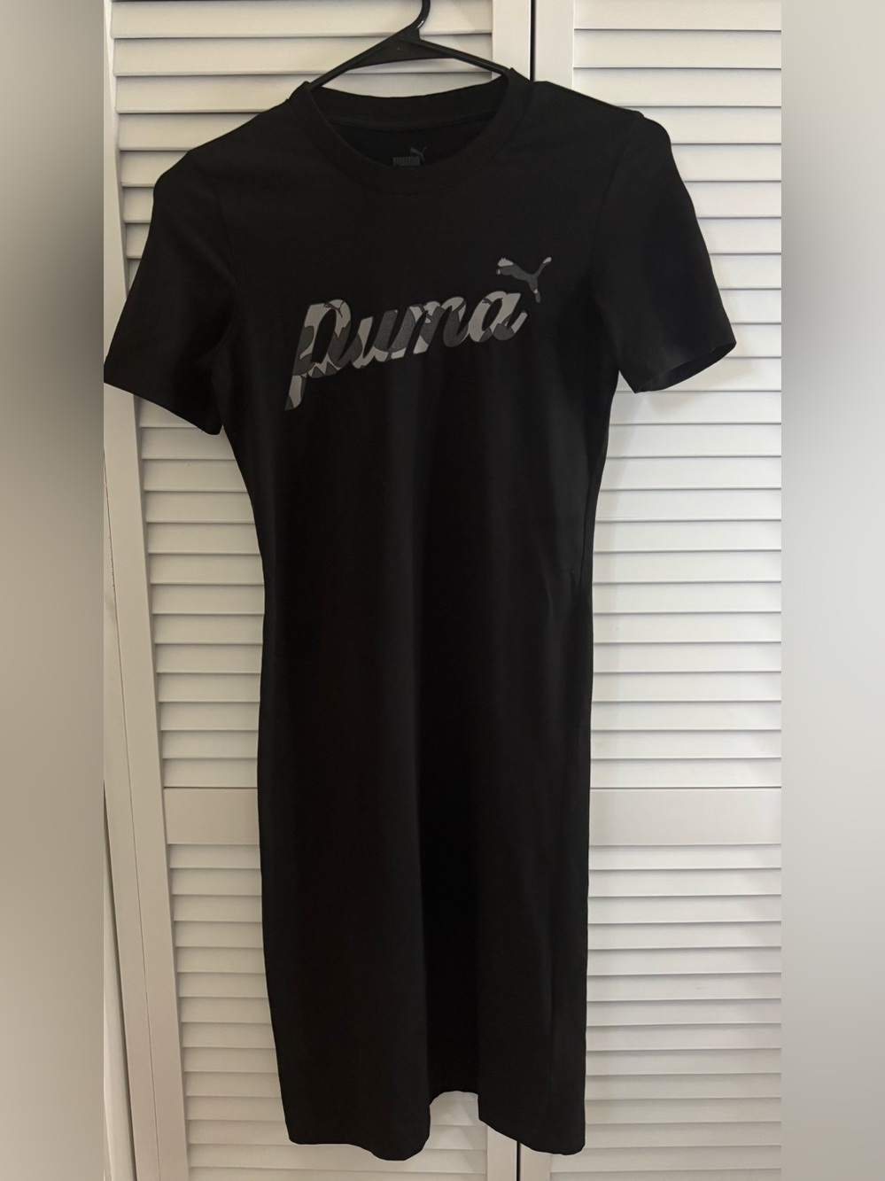 Puma Blossom Tee Dress with Camo Logo - Picture 6 of 8